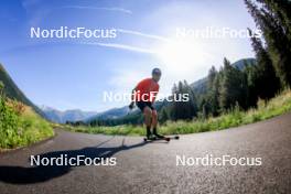 15.08.2024, Ulrichen, Switzerland (SUI): Albert Kuchler (GER) - Cross-Country summer training, Ulrichen (SUI). www.nordicfocus.com. © Manzoni/NordicFocus. Every downloaded picture is fee-liable.