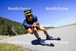 23.07.2024, Premanon, France (FRA): Clement Parisse (FRA) - Cross-Country summer training, Premanon (FRA). www.nordicfocus.com. © Manzoni/NordicFocus. Every downloaded picture is fee-liable.