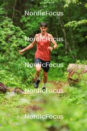 21.06.2024, Les Diablerets, Switzerland (SUI): Antonin Savary (SUI) - Cross-Country summer training, Les Diablerets (SUI). www.nordicfocus.com. © Manzoni/NordicFocus. Every downloaded picture is fee-liable.