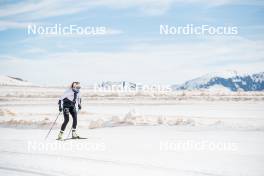 18.06.2024, Tignes, France (FRA): Léna Quintin (FRA) - Cross-Country summer training, Tignes (FRA). www.nordicfocus.com. © Authamayou/NordicFocus. Every downloaded picture is fee-liable.