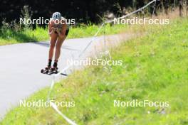 06.08.2024, Lenzerheide, Switzerland (SUI): Desiree Steiner (SUI) - Cross-Country summer training, Lenzerheide (SUI). www.nordicfocus.com. © Manzoni/NordicFocus. Every downloaded picture is fee-liable.