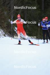 06.11.2024, Davos, Switzerland (SUI): Cyril Faehndrich (SUI) - Cross-Country training, snowfarming track, Davos (SUI). www.nordicfocus.com. © Manzoni/NordicFocus. Every downloaded picture is fee-liable.