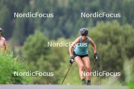 15.08.2024, Ulrichen, Switzerland (SUI): Lisa Lohmann (GER) - Cross-Country summer training, Ulrichen (SUI). www.nordicfocus.com. © Manzoni/NordicFocus. Every downloaded picture is fee-liable.