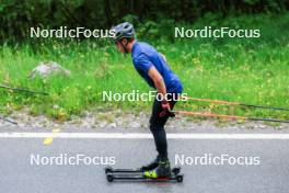 21.06.2024, Les Diablerets, Switzerland (SUI): Fabrizio Albasini (SUI) - Cross-Country summer training, Les Diablerets (SUI). www.nordicfocus.com. © Manzoni/NordicFocus. Every downloaded picture is fee-liable.