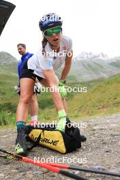 14.08.2024, Ulrichen, Switzerland (SUI): Katharina Hennig (GER) - Cross-Country summer training, Ulrichen (SUI). www.nordicfocus.com. © Manzoni/NordicFocus. Every downloaded picture is fee-liable.