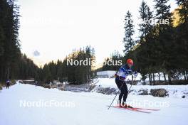 07.11.2024, Davos, Switzerland (SUI): Jonas Baumann (SUI) - Cross-Country training, snowfarming track, Davos (SUI). www.nordicfocus.com. © Manzoni/NordicFocus. Every downloaded picture is fee-liable.