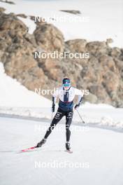 18.06.2024, Tignes, France (FRA): Maelle Veyre (FRA) - Cross-Country summer training, Tignes (FRA). www.nordicfocus.com. © Authamayou/NordicFocus. Every downloaded picture is fee-liable.