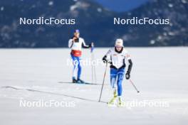 14.10.2024, Ramsau am Dachstein, Austria (AUT): Anne Kylloenen (FIN) - Cross-Country summer training, Dachsteinglacier, Ramsau am Dachstein (AUT). www.nordicfocus.com. © Manzoni/NordicFocus. Every downloaded picture is fee-liable.