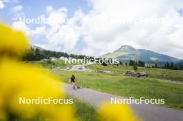 09.07.2024, Lavaze, Italy (ITA): Nicole Monsorno (ITA) - Cross-Country summer training, Lavaze (ITA). www.nordicfocus.com. © Vanzetta/NordicFocus. Every downloaded picture is fee-liable.