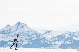 18.06.2024, Tignes, France (FRA): Maelle Veyre (FRA) - Cross-Country summer training, Tignes (FRA). www.nordicfocus.com. © Authamayou/NordicFocus. Every downloaded picture is fee-liable.