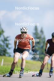 09.07.2024, Lavaze, Italy (ITA): Nadine Faehndrich (SUI) - Cross-Country summer training, Lavaze (ITA). www.nordicfocus.com. © Vanzetta/NordicFocus. Every downloaded picture is fee-liable.