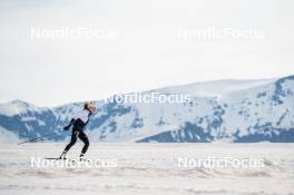 18.06.2024, Tignes, France (FRA): Léna Quintin (FRA) - Cross-Country summer training, Tignes (FRA). www.nordicfocus.com. © Authamayou/NordicFocus. Every downloaded picture is fee-liable.