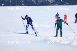 14.10.2024, Ramsau am Dachstein, Austria (AUT): Francesco De Fabiani (ITA) - Cross-Country summer training, Dachsteinglacier, Ramsau am Dachstein (AUT). www.nordicfocus.com. © Manzoni/NordicFocus. Every downloaded picture is fee-liable.