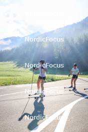 14.08.2024, Ulrichen, Switzerland (SUI): Helen Hoffmann (GER) - Cross-Country summer training, Ulrichen (SUI). www.nordicfocus.com. © Manzoni/NordicFocus. Every downloaded picture is fee-liable.