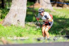 15.08.2024, Ulrichen, Switzerland (SUI): Coletta Rydzek (GER) - Cross-Country summer training, Ulrichen (SUI). www.nordicfocus.com. © Manzoni/NordicFocus. Every downloaded picture is fee-liable.