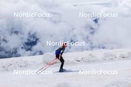 22.06.2024, Les Diablerets, Switzerland (SUI): Alina Meier (SUI) - Cross-Country summer training on the Glacier 3000, Les Diablerets (SUI). www.nordicfocus.com. © Manzoni/NordicFocus. Every downloaded picture is fee-liable.