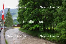 21.06.2024, Les Diablerets, Switzerland (SUI): Event Feature: rainy weather - Cross-Country summer training, Les Diablerets (SUI). www.nordicfocus.com. © Manzoni/NordicFocus. Every downloaded picture is fee-liable.