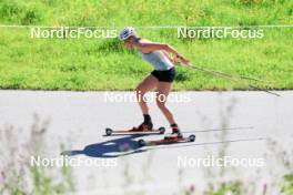 06.08.2024, Lenzerheide, Switzerland (SUI): Desiree Steiner (SUI) - Cross-Country summer training, Lenzerheide (SUI). www.nordicfocus.com. © Manzoni/NordicFocus. Every downloaded picture is fee-liable.