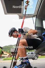 20.06.2024, Les Diablerets, Switzerland (SUI): Valerio Grond (SUI) - Cross-Country summer training, Les Diablerets (SUI). www.nordicfocus.com. © Manzoni/NordicFocus. Every downloaded picture is fee-liable.