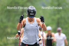 14.08.2024, Ulrichen, Switzerland (SUI): Laura Gimmler (GER) - Cross-Country summer training, Ulrichen (SUI). www.nordicfocus.com. © Manzoni/NordicFocus. Every downloaded picture is fee-liable.