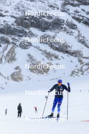 14.10.2024, Ramsau am Dachstein, Austria (AUT): Francesco De Fabiani (ITA) - Cross-Country summer training, Dachsteinglacier, Ramsau am Dachstein (AUT). www.nordicfocus.com. © Manzoni/NordicFocus. Every downloaded picture is fee-liable.