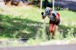 15.08.2024, Ulrichen, Switzerland (SUI): Coletta Rydzek (GER) - Cross-Country summer training, Ulrichen (SUI). www.nordicfocus.com. © Manzoni/NordicFocus. Every downloaded picture is fee-liable.