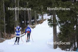 06.11.2024, Davos, Switzerland (SUI): Undefined athlete competes - Cross-Country training, snowfarming track, Davos (SUI). www.nordicfocus.com. © Manzoni/NordicFocus. Every downloaded picture is fee-liable.