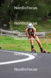 15.08.2024, Ulrichen, Switzerland (SUI): Pia Fink (GER) - Cross-Country summer training, Ulrichen (SUI). www.nordicfocus.com. © Manzoni/NordicFocus. Every downloaded picture is fee-liable.