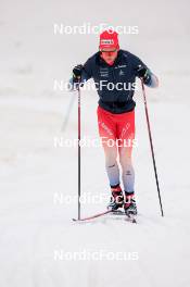 22.06.2024, Les Diablerets, Switzerland (SUI): Nicola Wigger (SUI) - Cross-Country summer training on the Glacier 3000, Les Diablerets (SUI). www.nordicfocus.com. © Manzoni/NordicFocus. Every downloaded picture is fee-liable.