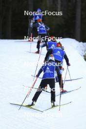 07.11.2024, Davos, Switzerland (SUI): Undefined athlete competes - Cross-Country training, snowfarming track, Davos (SUI). www.nordicfocus.com. © Manzoni/NordicFocus. Every downloaded picture is fee-liable.