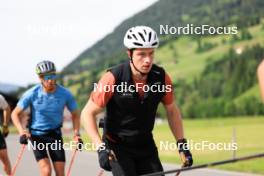 20.06.2024, Les Diablerets, Switzerland (SUI): Janik Riebli (SUI) - Cross-Country summer training, Les Diablerets (SUI). www.nordicfocus.com. © Manzoni/NordicFocus. Every downloaded picture is fee-liable.