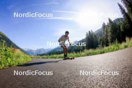 15.08.2024, Ulrichen, Switzerland (SUI): Friedrich Moch (GER) - Cross-Country summer training, Ulrichen (SUI). www.nordicfocus.com. © Manzoni/NordicFocus. Every downloaded picture is fee-liable.