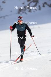 14.10.2024, Ramsau am Dachstein, Austria (AUT): Paul Graef (GER) - Cross-Country summer training, Dachsteinglacier, Ramsau am Dachstein (AUT). www.nordicfocus.com. © Manzoni/NordicFocus. Every downloaded picture is fee-liable.