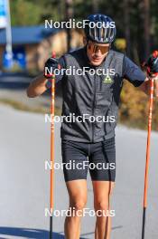 12.10.2024, Ramsau am Dachstein, Austria (AUT): Alexander Brandner (GER) - Cross-Country summer training, Ramsau am Dachstein (AUT). www.nordicfocus.com. © Manzoni/NordicFocus. Every downloaded picture is fee-liable.