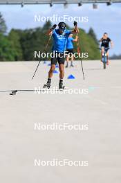 23.07.2024, Premanon, France (FRA): Richard Jouve (FRA) - Cross-Country summer training, Premanon (FRA). www.nordicfocus.com. © Manzoni/NordicFocus. Every downloaded picture is fee-liable.