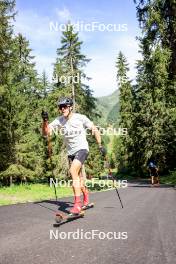 15.08.2024, Ulrichen, Switzerland (SUI): Jan Stoelben (GER) - Cross-Country summer training, Ulrichen (SUI). www.nordicfocus.com. © Manzoni/NordicFocus. Every downloaded picture is fee-liable.