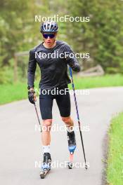 28.05.2024, Lenzerheide, Switzerland (SUI): Silvan Hauser (SUI) - Cross-Country training, Lenzerheide (SUI). www.nordicfocus.com. © Manzoni/NordicFocus. Every downloaded picture is fee-liable.