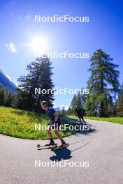 04.06.2024, Lenzerheide, Switzerland (SUI): Niklas Steiger (SUI) - Cross-Country training, Lenzerheide (SUI). www.nordicfocus.com. © Manzoni/NordicFocus. Every downloaded picture is fee-liable.