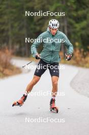 13.10.2024, Ramsau am Dachstein, Austria (AUT): Andrew Young (GBR) - Cross-Country summer training, Ramsau am Dachstein (AUT). www.nordicfocus.com. © Manzoni/NordicFocus. Every downloaded picture is fee-liable.