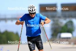 23.07.2024, Premanon, France (FRA): Theo Schely (FRA) - Cross-Country summer training, Premanon (FRA). www.nordicfocus.com. © Manzoni/NordicFocus. Every downloaded picture is fee-liable.