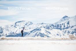 18.06.2024, Tignes, France (FRA): Maelle Veyre (FRA) - Cross-Country summer training, Tignes (FRA). www.nordicfocus.com. © Authamayou/NordicFocus. Every downloaded picture is fee-liable.