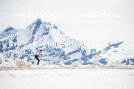 18.06.2024, Tignes, France (FRA): Maelle Veyre (FRA) - Cross-Country summer training, Tignes (FRA). www.nordicfocus.com. © Authamayou/NordicFocus. Every downloaded picture is fee-liable.