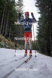 06.11.2024, Davos, Switzerland (SUI): Nicola Wigger (SUI) - Cross-Country training, snowfarming track, Davos (SUI). www.nordicfocus.com. © Manzoni/NordicFocus. Every downloaded picture is fee-liable.