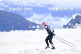 22.06.2024, Les Diablerets, Switzerland (SUI): Nicola Wigger (SUI) - Cross-Country summer training on the Glacier 3000, Les Diablerets (SUI). www.nordicfocus.com. © Manzoni/NordicFocus. Every downloaded picture is fee-liable.