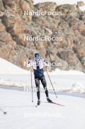 18.06.2024, Tignes, France (FRA): Maelle Veyre (FRA) - Cross-Country summer training, Tignes (FRA). www.nordicfocus.com. © Authamayou/NordicFocus. Every downloaded picture is fee-liable.