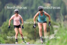 15.08.2024, Ulrichen, Switzerland (SUI): Lisa Lohmann (GER) - Cross-Country summer training, Ulrichen (SUI). www.nordicfocus.com. © Manzoni/NordicFocus. Every downloaded picture is fee-liable.