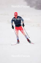 22.06.2024, Les Diablerets, Switzerland (SUI): Nicola Wigger (SUI) - Cross-Country summer training on the Glacier 3000, Les Diablerets (SUI). www.nordicfocus.com. © Manzoni/NordicFocus. Every downloaded picture is fee-liable.