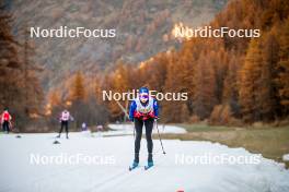 09.11.2024, Bessans, France (FRA): Delphine Claudel (FRA) - Cross-Country summer training, Bessans (FRA). www.nordicfocus.com. © Authamayou/NordicFocus. Every downloaded picture is fee-liable.