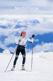 22.06.2024, Les Diablerets, Switzerland (SUI): Marina Kaelin (SUI) - Cross-Country summer training on the Glacier 3000, Les Diablerets (SUI). www.nordicfocus.com. © Manzoni/NordicFocus. Every downloaded picture is fee-liable.