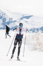 18.06.2024, Tignes, France (FRA): Maelle Veyre (FRA) - Cross-Country summer training, Tignes (FRA). www.nordicfocus.com. © Authamayou/NordicFocus. Every downloaded picture is fee-liable.